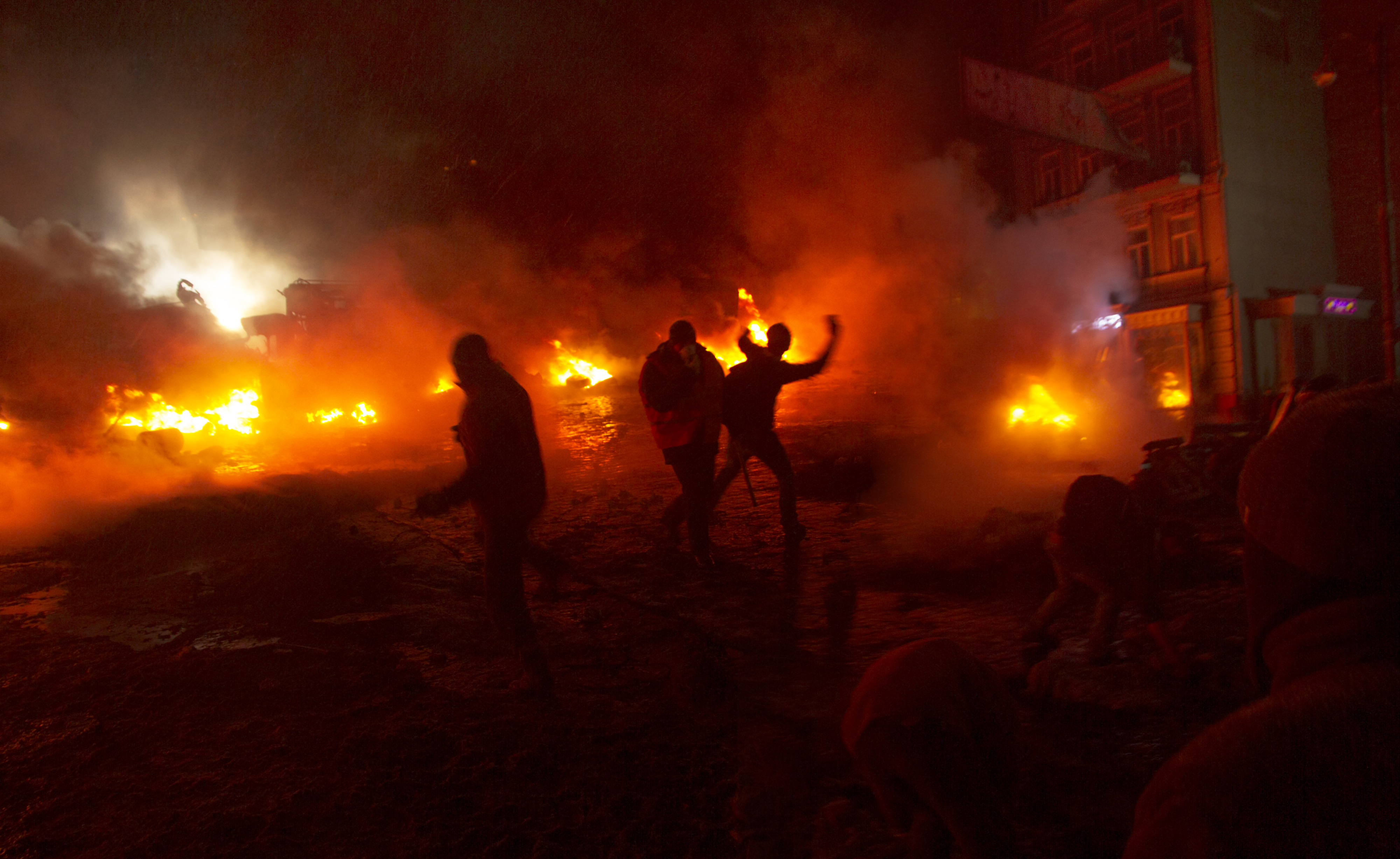 autonome venstreradikale riots optøjer ss